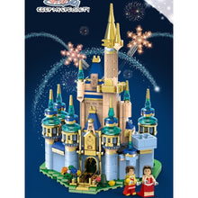 719PCS JD016  Mini Disney Castle
