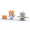 331PCS Foxy Boxy LankyBot