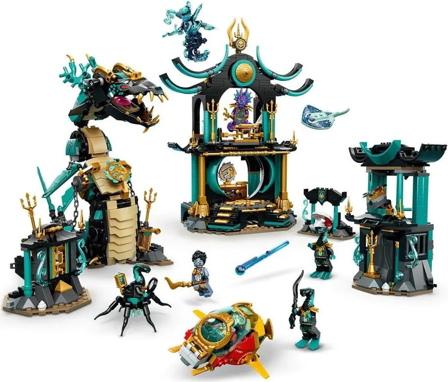 1060PCS 60085 Temple of The Endless Sea Compatible 71755