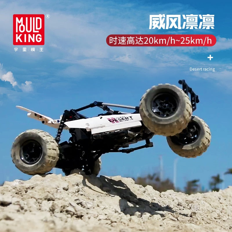 314pcs Mouldking 18001 Desert Racing Remote Control Car