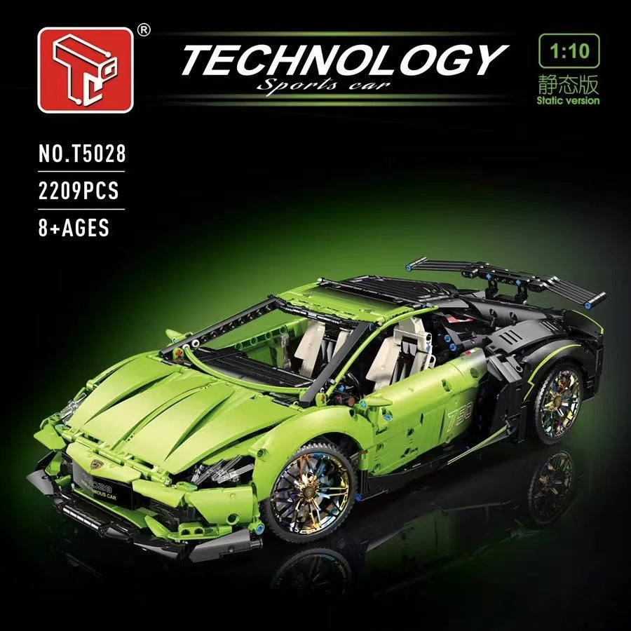 2238 PCS TGL T5028 Lamborghini Sports Car