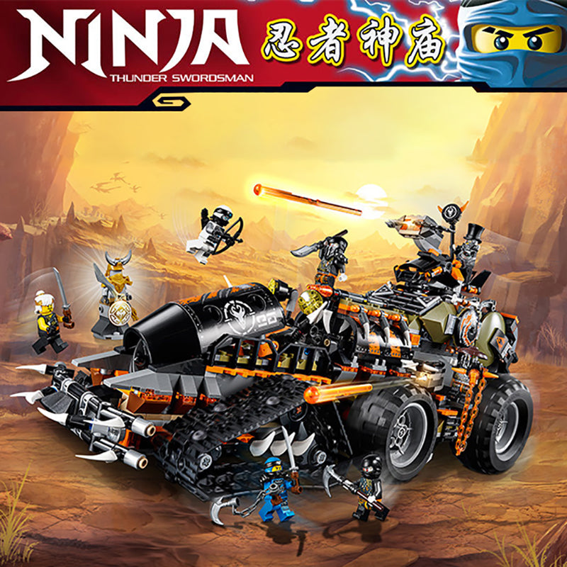 Ninjago Sets Dieselnaut 70654 1179pcs Ninja City A19037