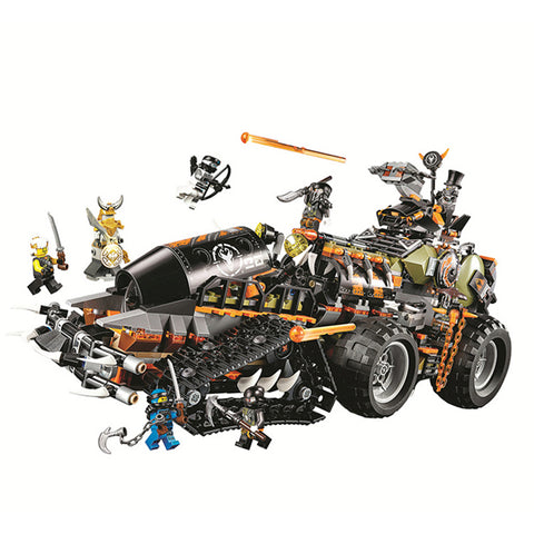 1179pcs Ninja City A19037 Dieselnaut 70654