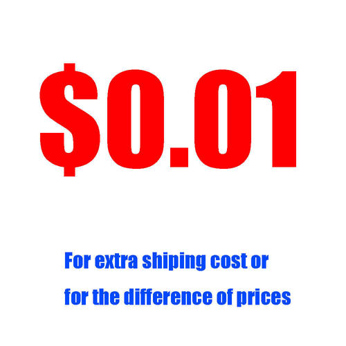 Extra Shipping Cost Or For The Difference Of Prices