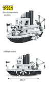 751PCS SX6011 Disney Steamboat Willie Compatible with 21317 16062