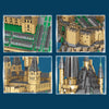 S7315 S7316 S7317 Harry Potter Castle Central Courtyard Epic Extension Model Hogwarts Auditorium Square