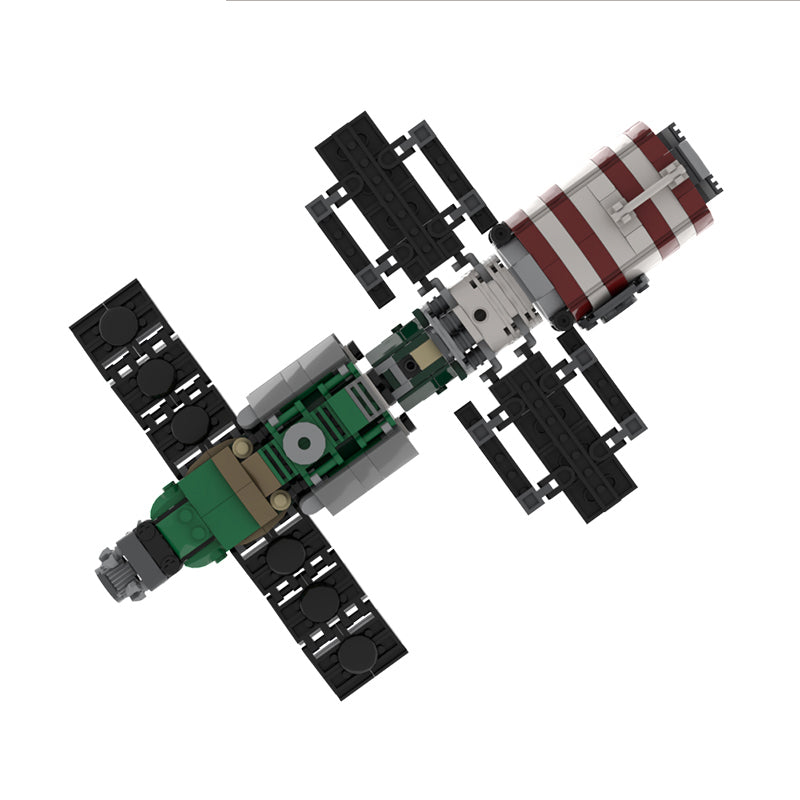 601PCS MOC-74674 Rocket Space Station Salyut 7