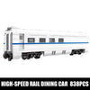 1808PCS Mould King12002 World Railway：CRH2 High-speed Train