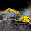 1828PCS Mould King 17032 High-tech Car App Motorized Excavator