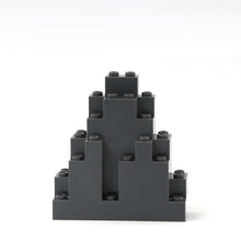 2pcs 3*8*7 Mountain Peak Stone MOC Bricks 6083