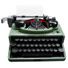 2079PCS 66886 Retro Typewriter