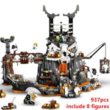 1170PCS Skull Sorcerer's Dungeon