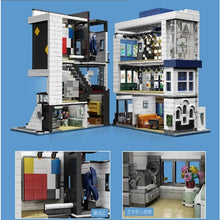 3536PCS MOULDKING 16043 Novatown：Art Gallery Showcase