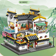 2826pcs K18002 New Chinese Style Streetscape