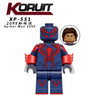 KT1072 Superhero Series Prowler Spider-Man Minifigures