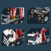928PCS MOULD KING 15027 Remote Control Variety Active Small Wrecker