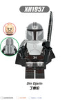 X0343 star wars series boba luke carla minifigures