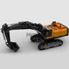 3944pcs MOC43636 Electric Remote Control Model Assembly for Excavator Engineering Vehicle