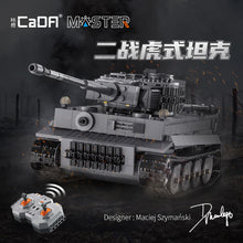 925pcs CADA C61071 German Tiger Tank with RC