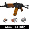 1418PCS 14020 MOULDKING AK-47 Assault Rifle