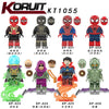 KT1055 superhero series Spiderman Doctor Strange minifigures