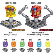 XH1344 XH1361 superhero series Villain Thanos Gloves Accessories Minifigures