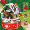502PCS PANLOS 656012 Christmas Hut Spinning Music Box