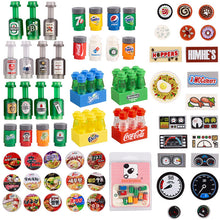 city drink food minifigure accessories