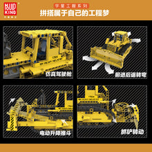 1003PCS MOULDKING 17024 D8K Bulldozer