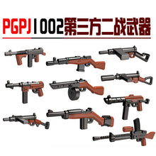 Military World War II Two Tone Weapons Minifigures Accessories Gun