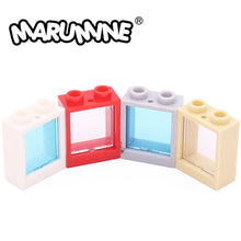 60592+60601 Window 1x2x2 Flat Front with White Glass