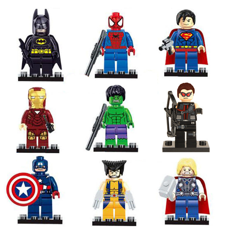 D818-898 Superhero Series Minifigures