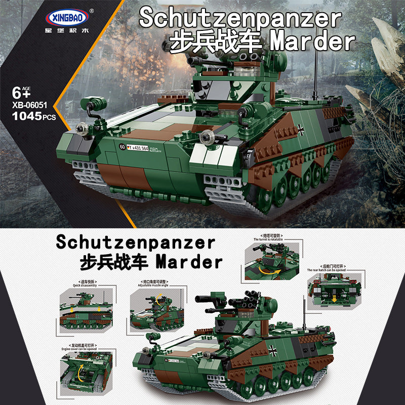 コレクション yunbo XINGBAO WW2 Tank Crane Set - XINGBAO Store