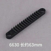 10pcs CADA 6630 Technic Gear Rack 1 x 8 with Holes