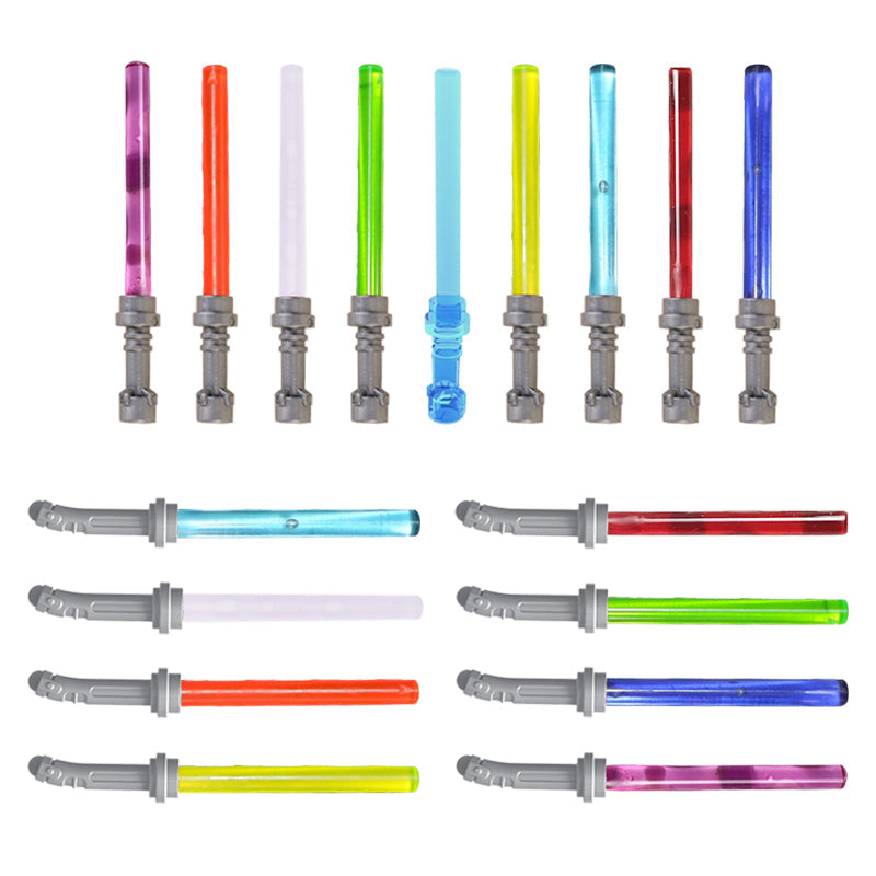 17pcs lightsabers minifigure accessories star wars laser sword