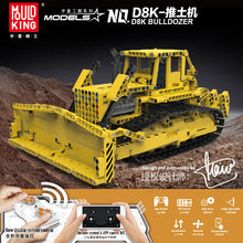 1003PCS MOULDKING 17024 D8K Bulldozer