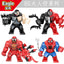 EG131-149 superhero series VENOM CARANGE SPIDERMAN Big Minifigures