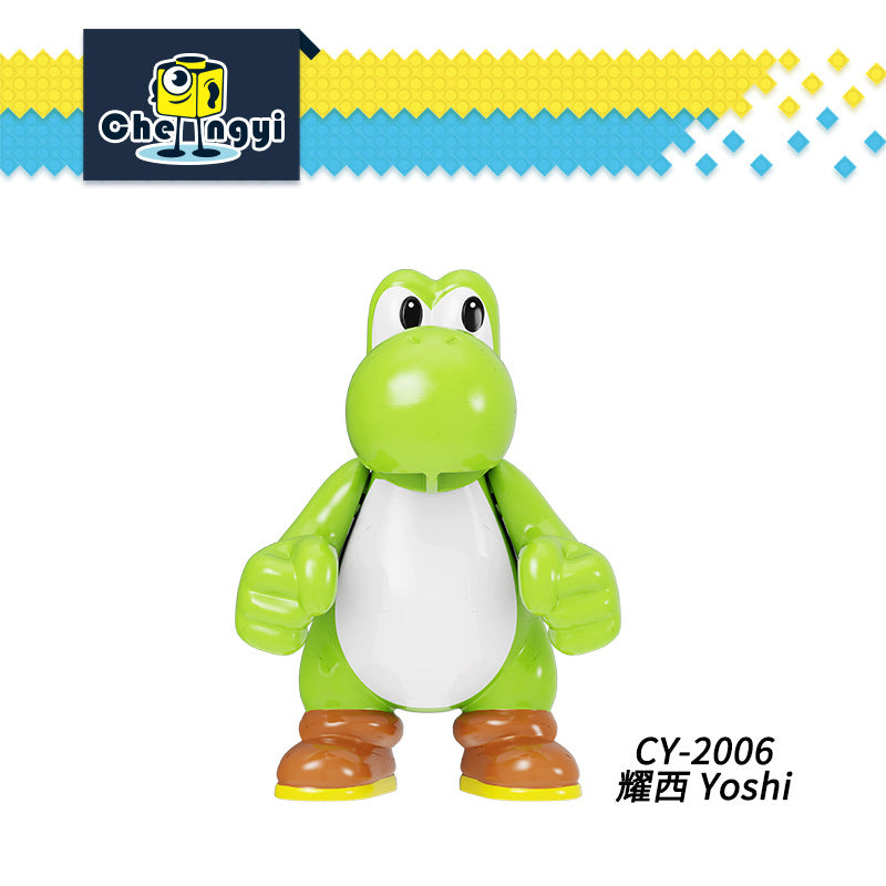 CY8001 game series Mario Dinosaur Yoshi Minifigures - CY2006