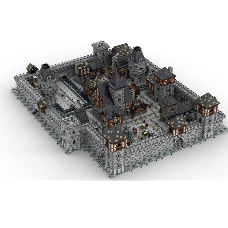 48241 pcs MOC-88654 Mini-Medieval-Modulars 52 - "Complete City"
