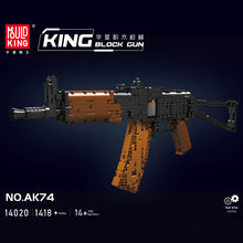 1418PCS 14020 MOULDKING AK-47 Assault Rifle