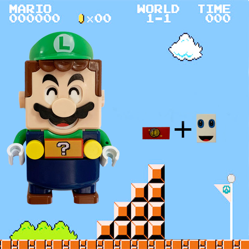 Mario Luigi minifigures
