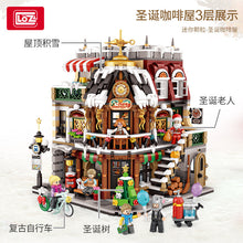 2506PCS LOZ1054 Christmas Cafe (mini bricks) MINI Bricks