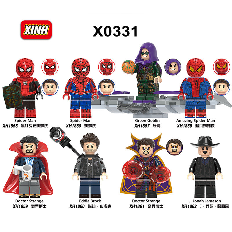X0331 Super Hero Series minifigure spiderman dr – Joy Bricks