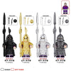 DY301-304 Black Heavy Armor Iron Float Minifigures