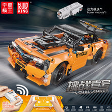 545PCS Mould King 15006 Orange Challenger Race Car