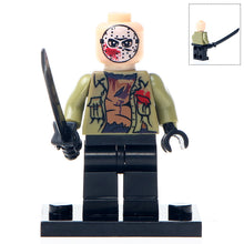 WM6003 Zombie Girl Chainsaw Billy Minifihures
