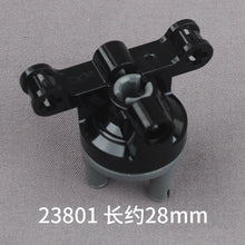 10sets Cada 23801+92909 Technic Steering Axle with 2 Pin Holes and 2 Axle Holes with Dark Bluish Gray Wheel Hub