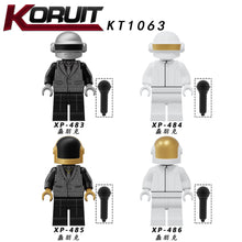 KT1063  Celebrity Series Punk Band Minifigures
