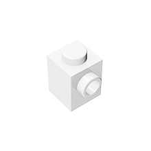 50 pcs 1*1 bricks with 2 holes MOC bricks 87087