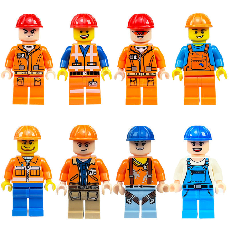 MOC Professional Minifigure Worker – Joy Bricks